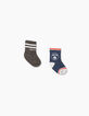 Baby boys' colourful socks-1