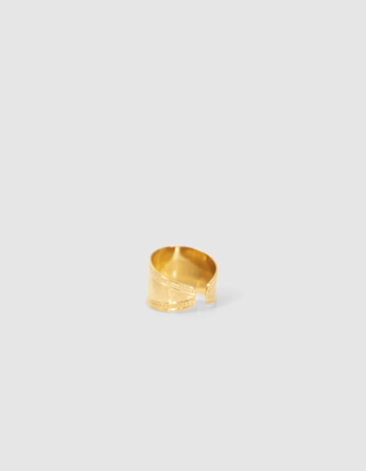 Bague ajustable avec labradorite Femme-3