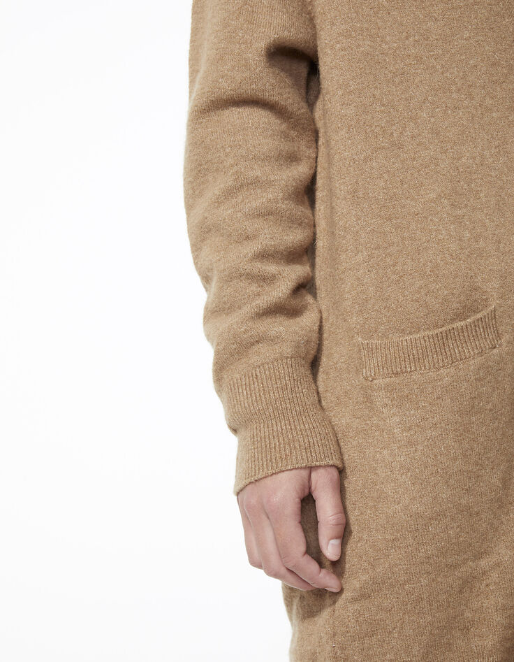 Cardigan long femme-5