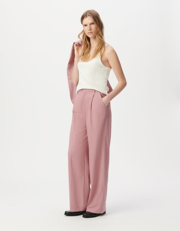 Veste de costume rose Femme-5 Veste de costume rose Femme-5