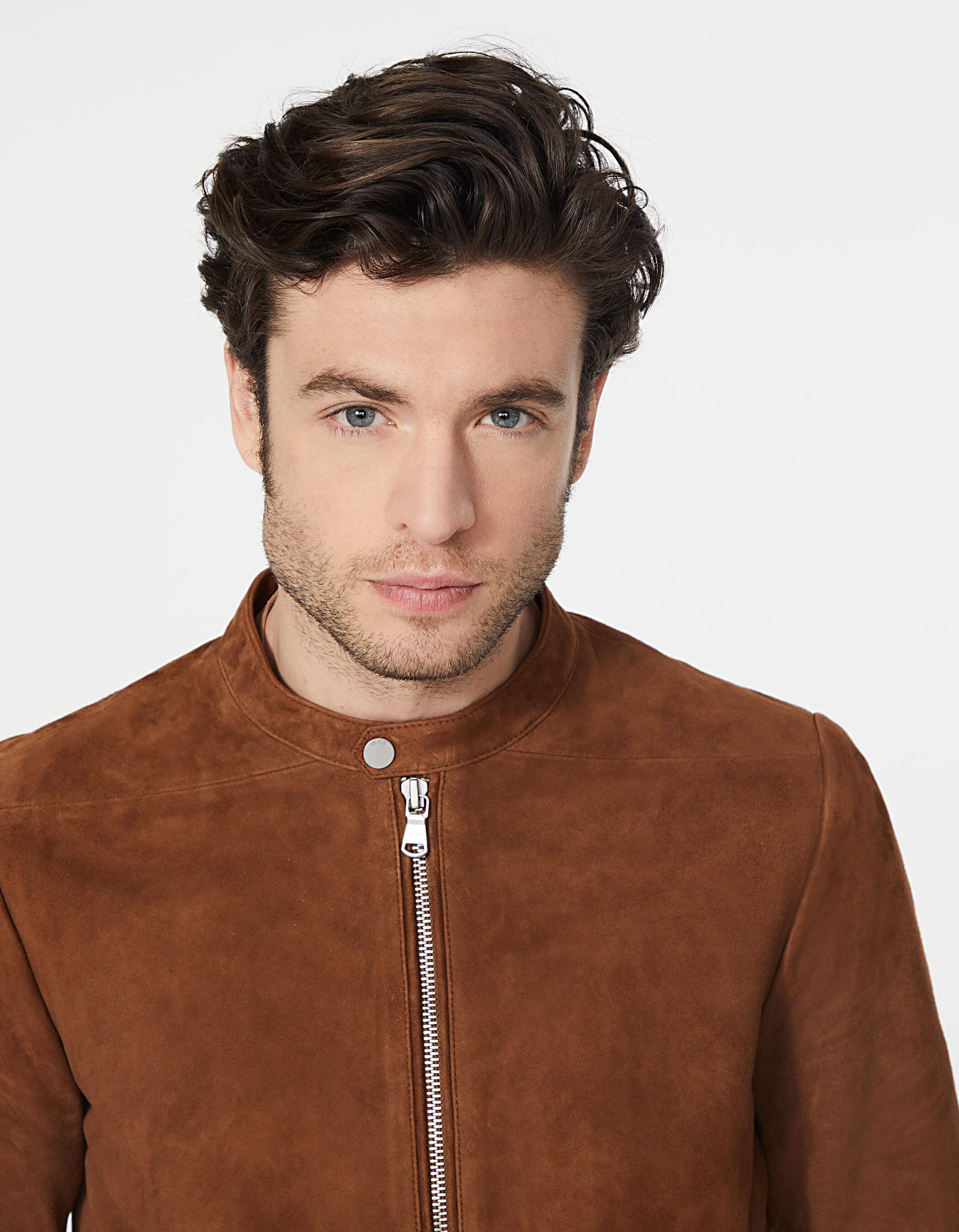 Blouson cuir velours homme best sale