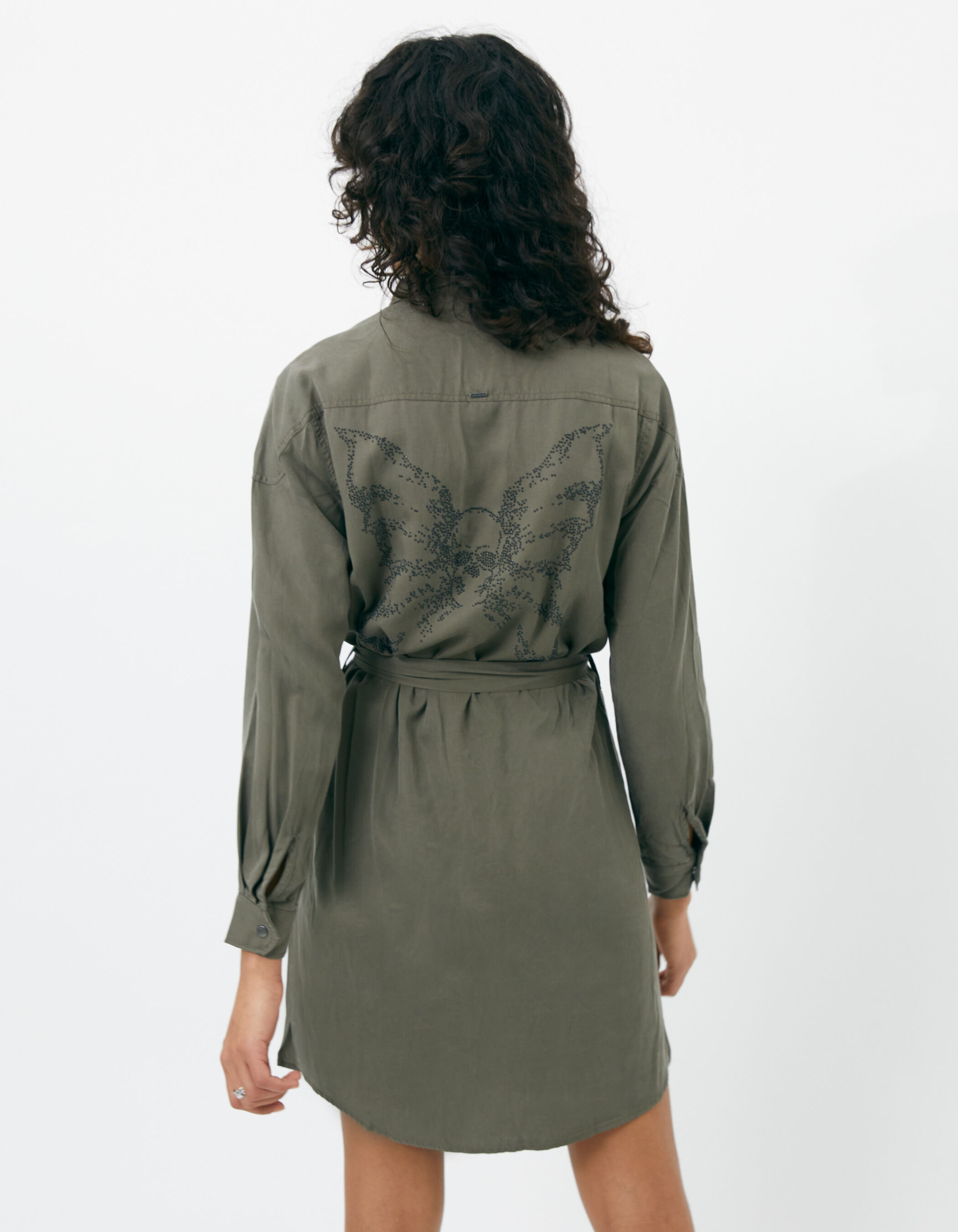 Robe ikks kaki clearance