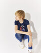 Tee-shirt bleu gar&ccedil;on -2