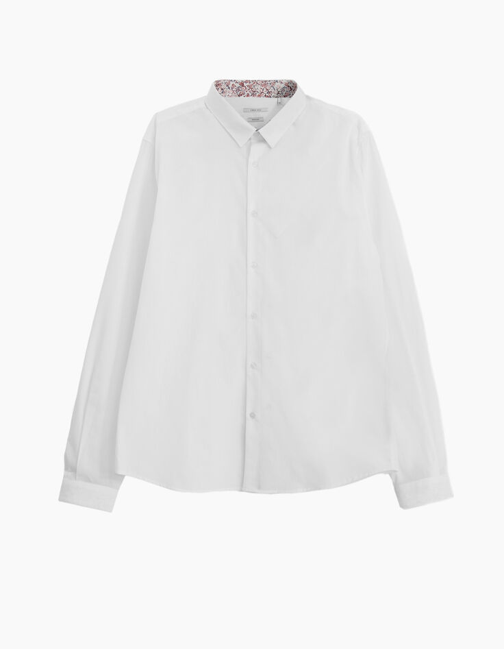 Chemise col fleurs homme-1