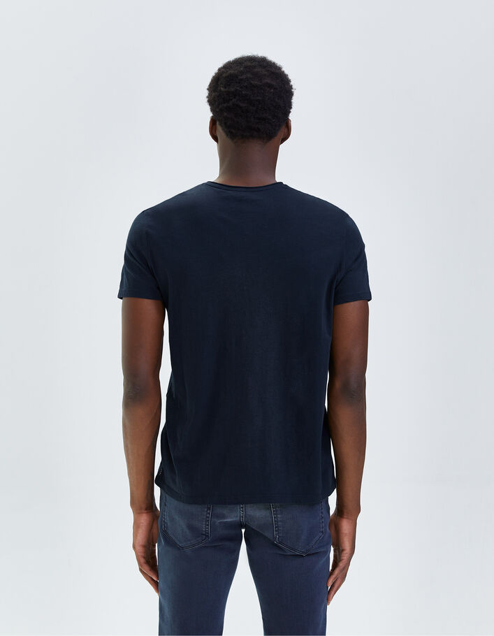 Men's Essential blue t-shirt-2