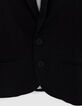 Veste de costume cérémonie noire faux-uni garçon-8