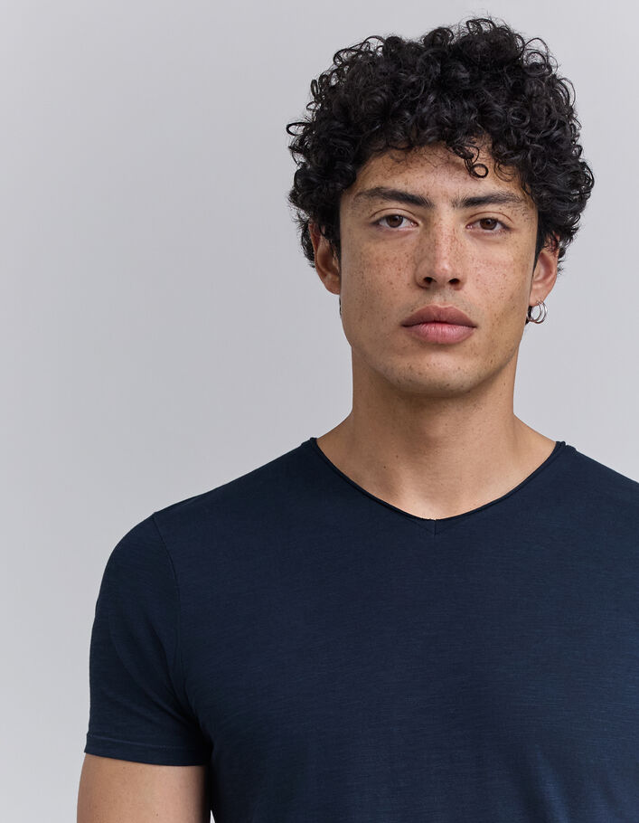 Men's Essential blue t-shirt-3