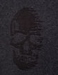 Grauer Lurex-Totenkopf-Strickpullover f&uuml;r Damen-4