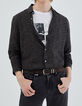 Camisa REGULAR caqui estampado camuhojas Hombre -1