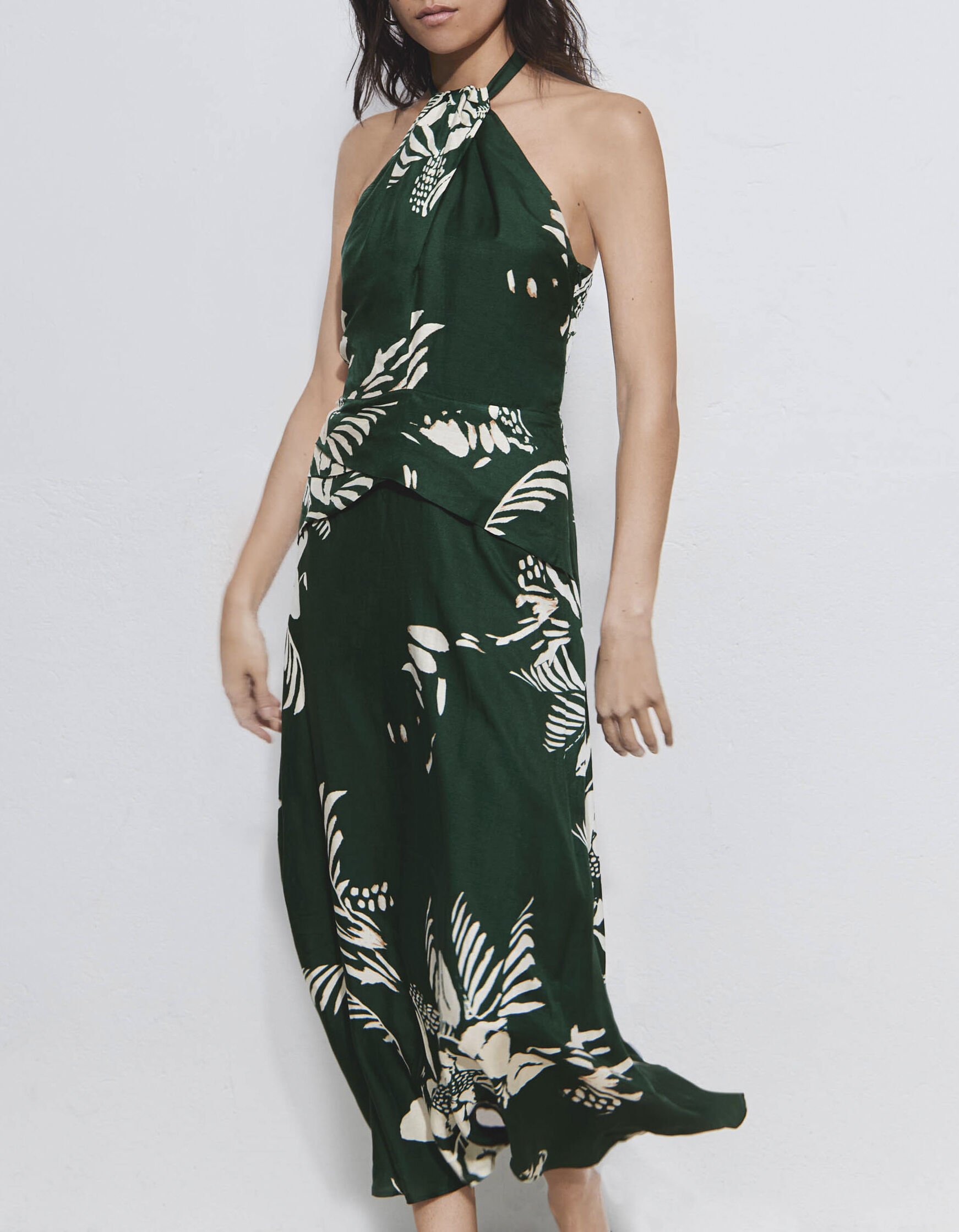 Ikks robe sales longue verte