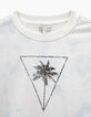 Pastellgr&uuml;nes Crop-M&auml;dchensweatshirt mit Tie-Dye-Print-2