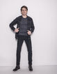 Men's black over-shirt-2