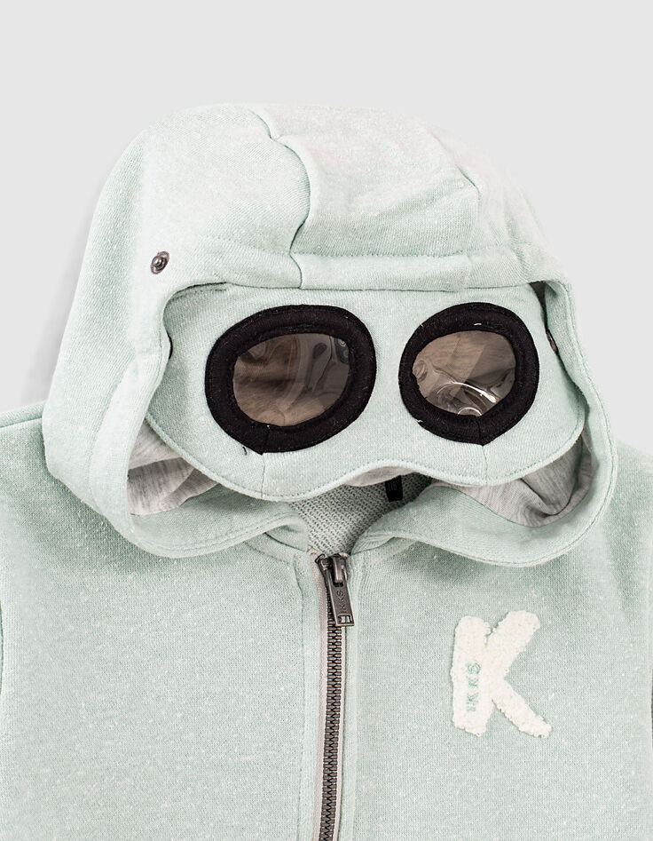 Vest aqua, kap met bril jongens-5
