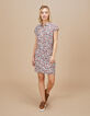 I.Code off-white floral print dress-6