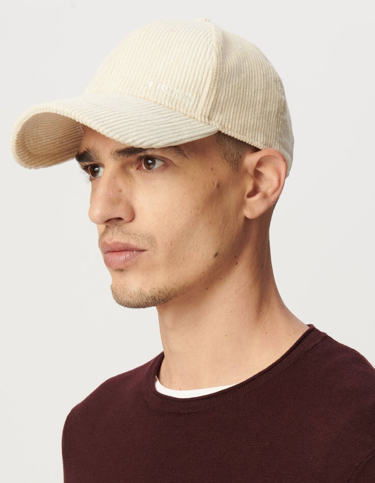 Gorra crudo pana hombre-1 Gorra crudo pana hombre-1