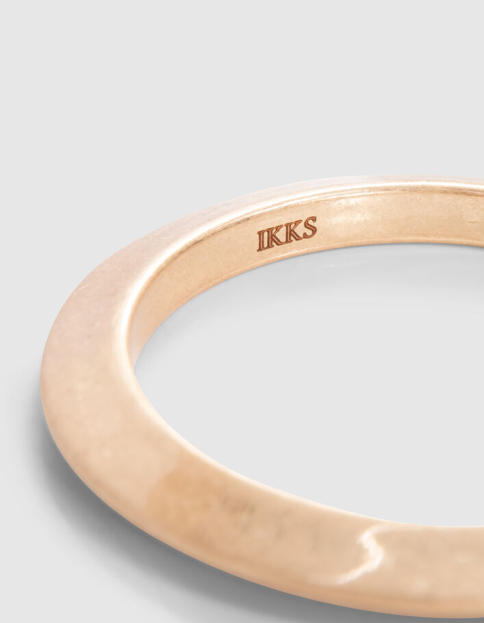 Pure Edition-Goudkleurige gepatineerde armband Dames - IKKS