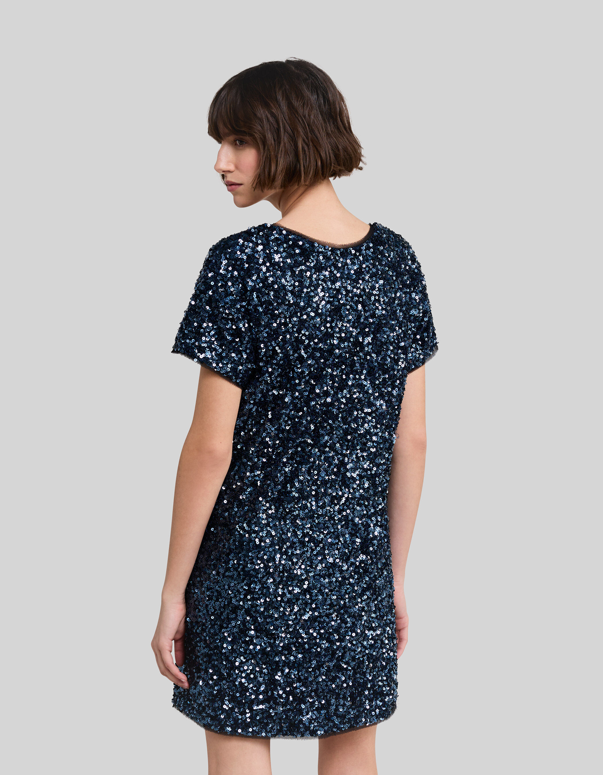 Ikks robe top bleue