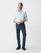 Herrenhose, tintenfarben-1