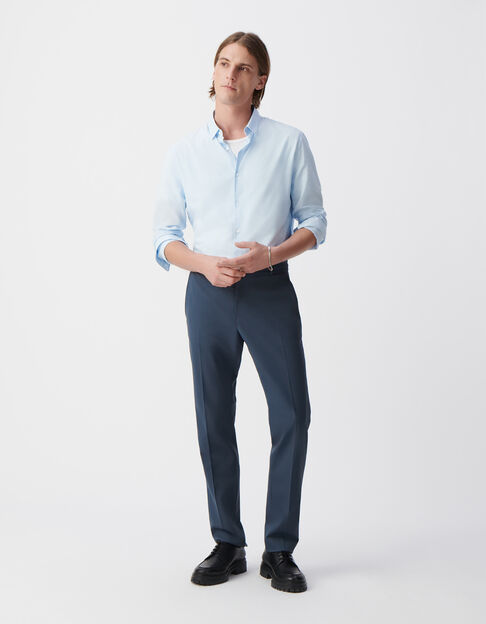 Men's ink suit trousers - IKKS