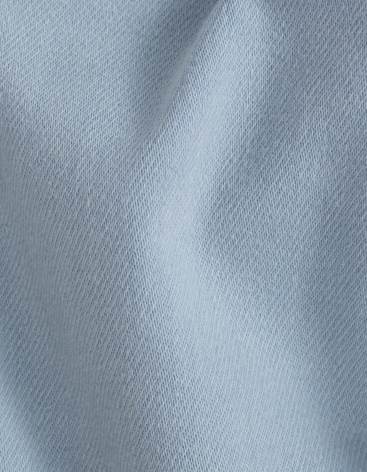 Blue maxi jeans with elasticated waistband for boys-6