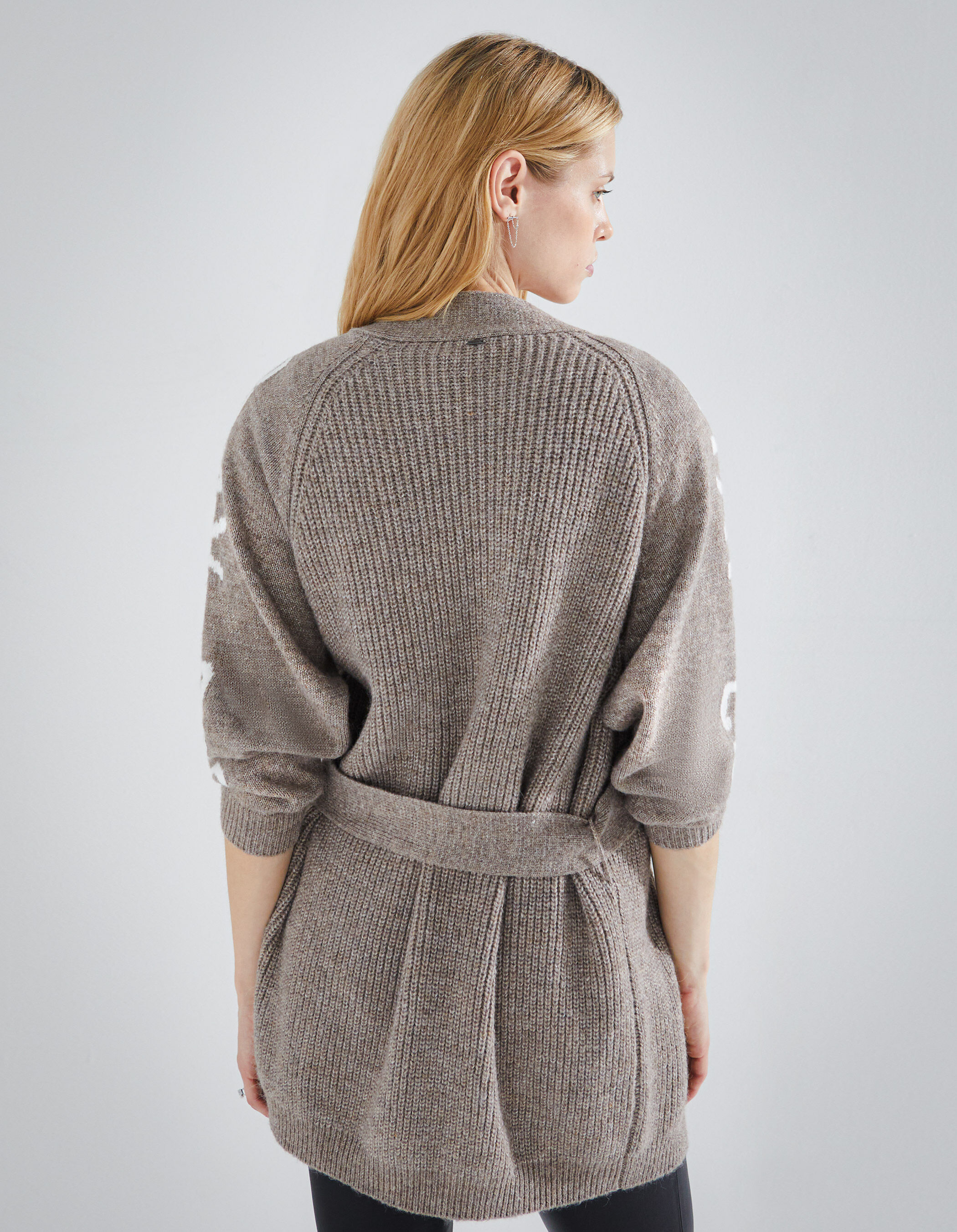 Cardigan ceinture femme sale