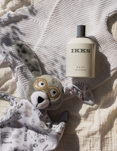 Estuche perfume bebe peluche blanco y gris 100ml - IKKS