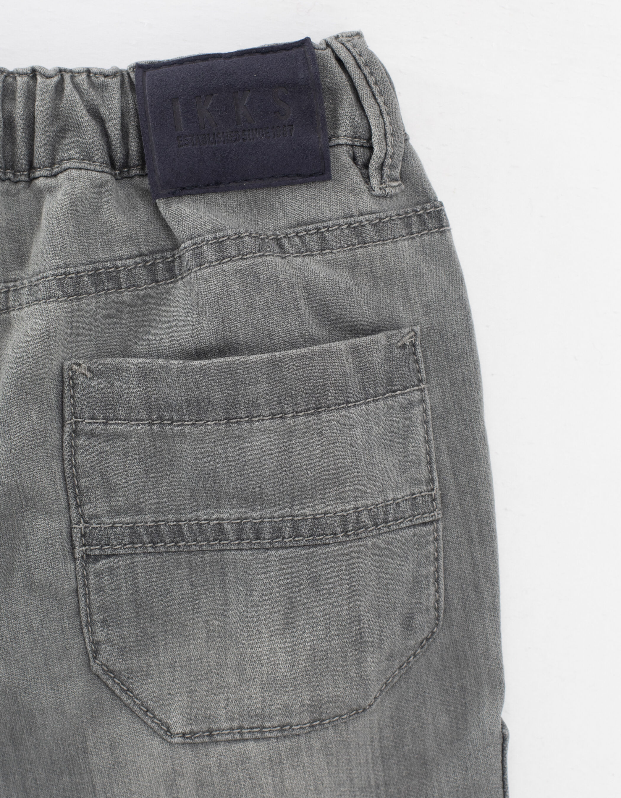 Boys grey stone jogger jeans IKKS