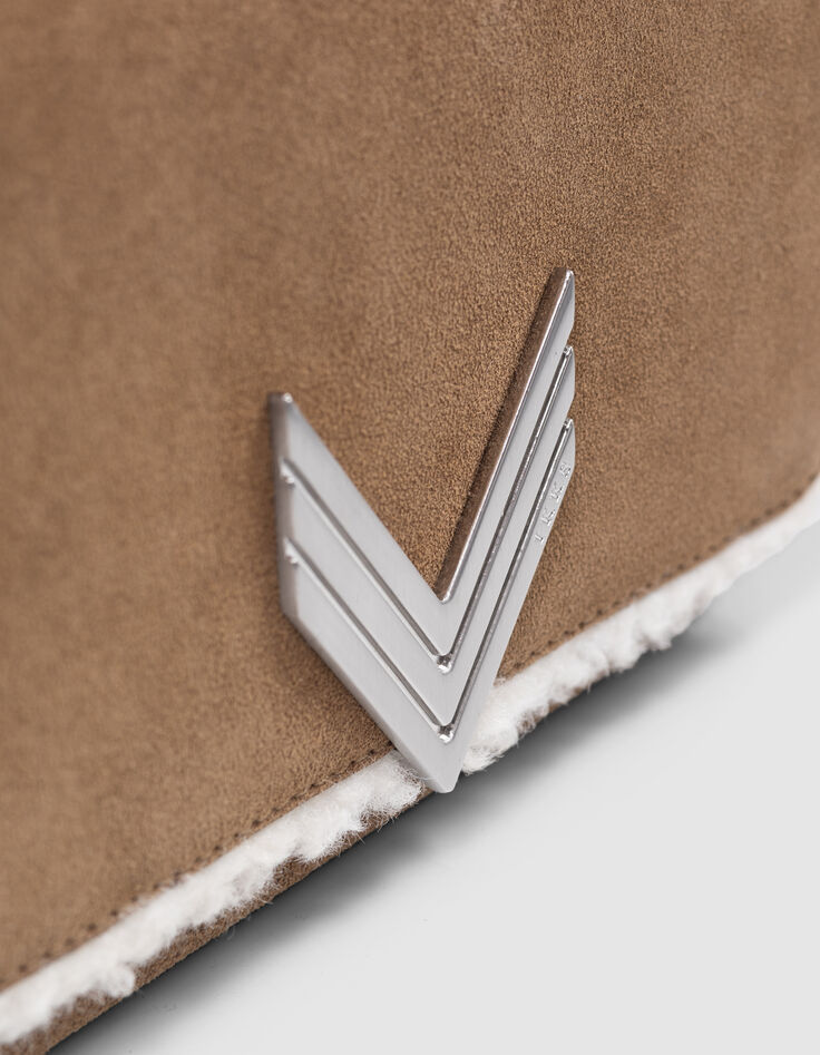 Le 111 MONTSOURIS camel leather revers Femme-4