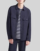Marineblaues REGULAR-Herrensakko mit mehreren Taschen-2