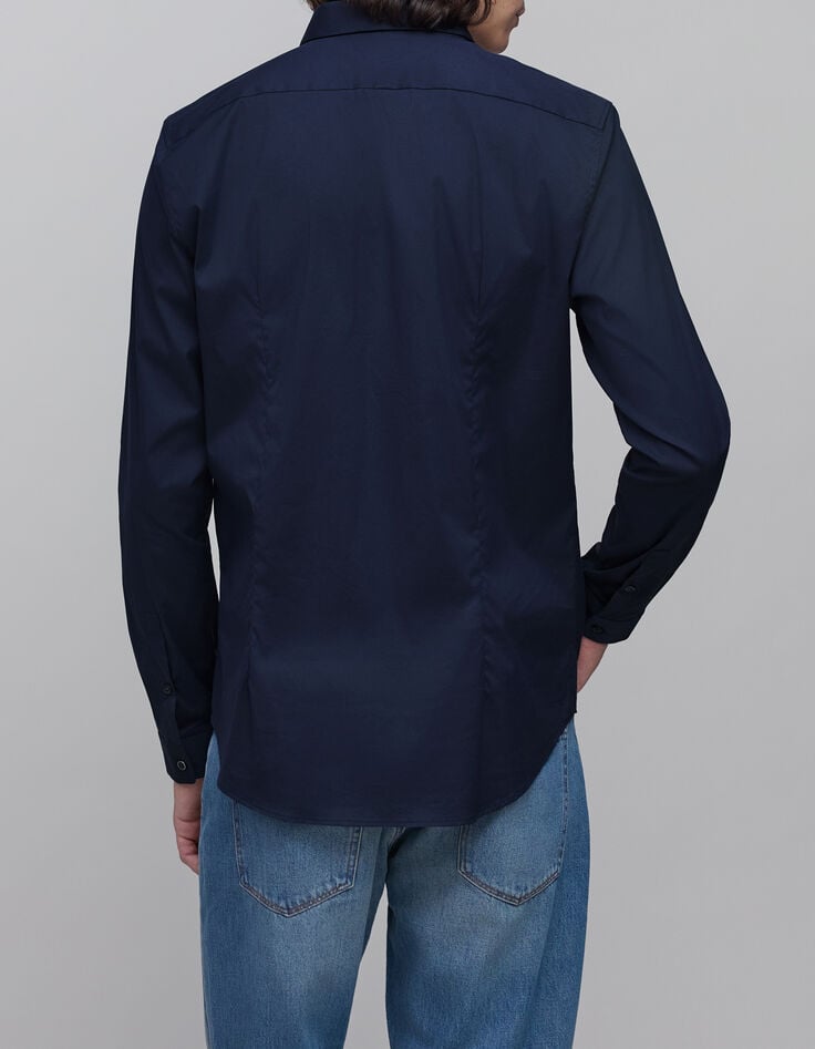 Camisa SLIM azul marino EASY CARE Hombre-3