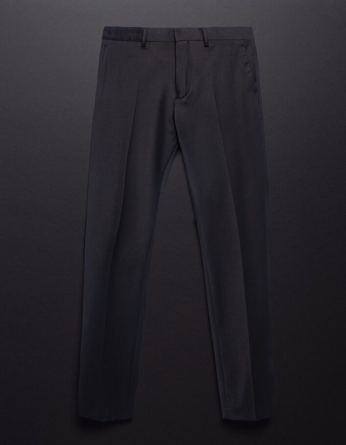 Pantalon de costume SLIM noir TRAVEL SUIT Homme - IKKS