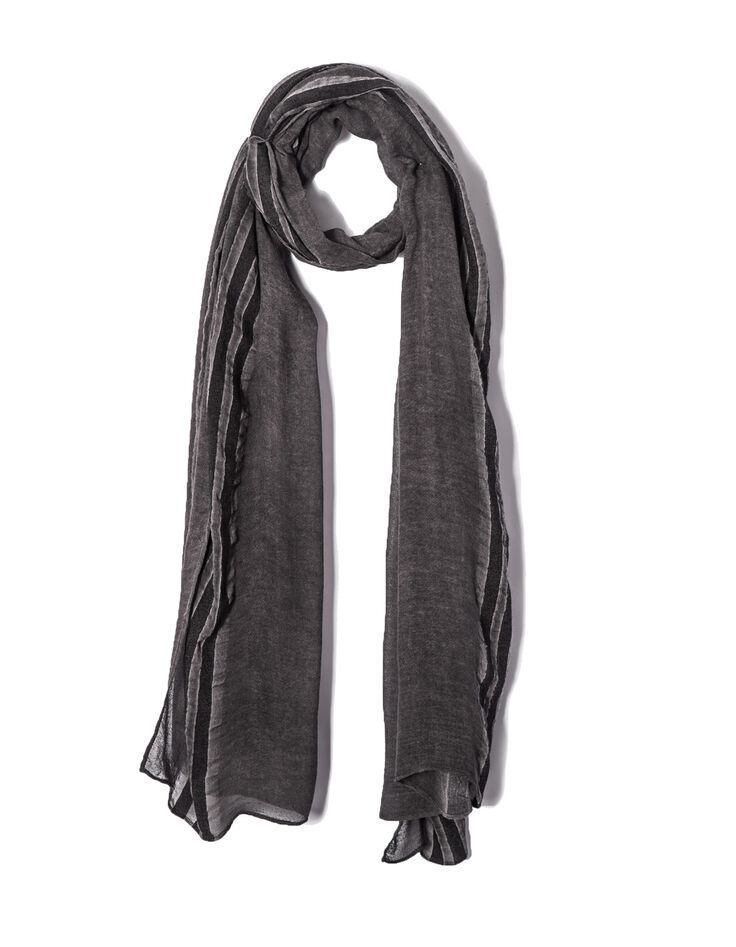 Men's striped scarf-1