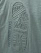 Boys&rsquo; green T-shirt with embossed footprint-5