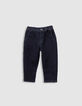 Baby boys’ raw carpenter-style pocket jeans-1