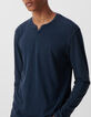 Men&rsquo;s ink organic cotton long-sleeved T-shirt-5