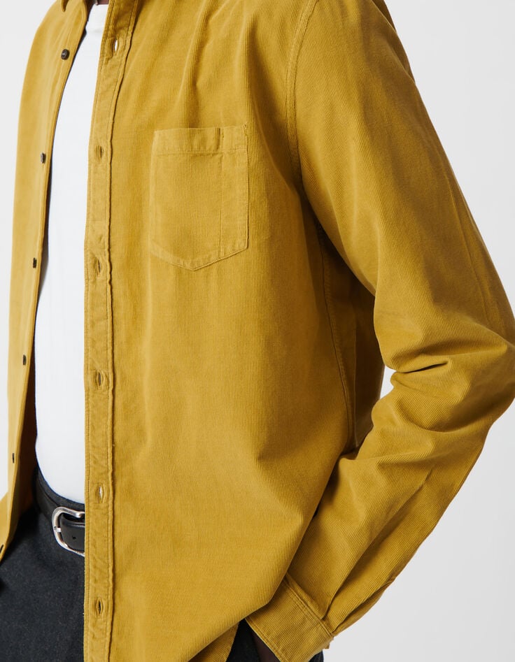 Camisa REGULAR liquen terciopelo milleraies Homme-4