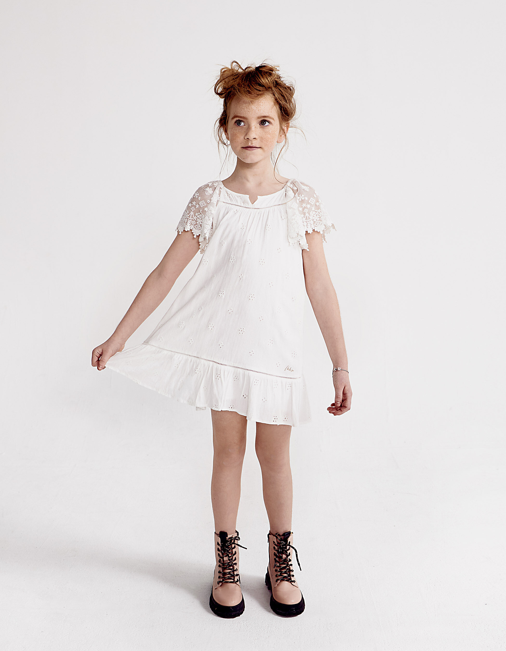 Robe sales blanche ikks