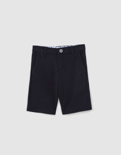 Marine tricot bermuda jongens - IKKS