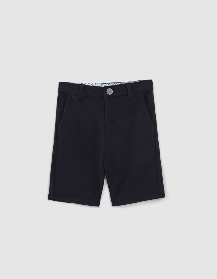 Marine tricot bermuda jongens-1