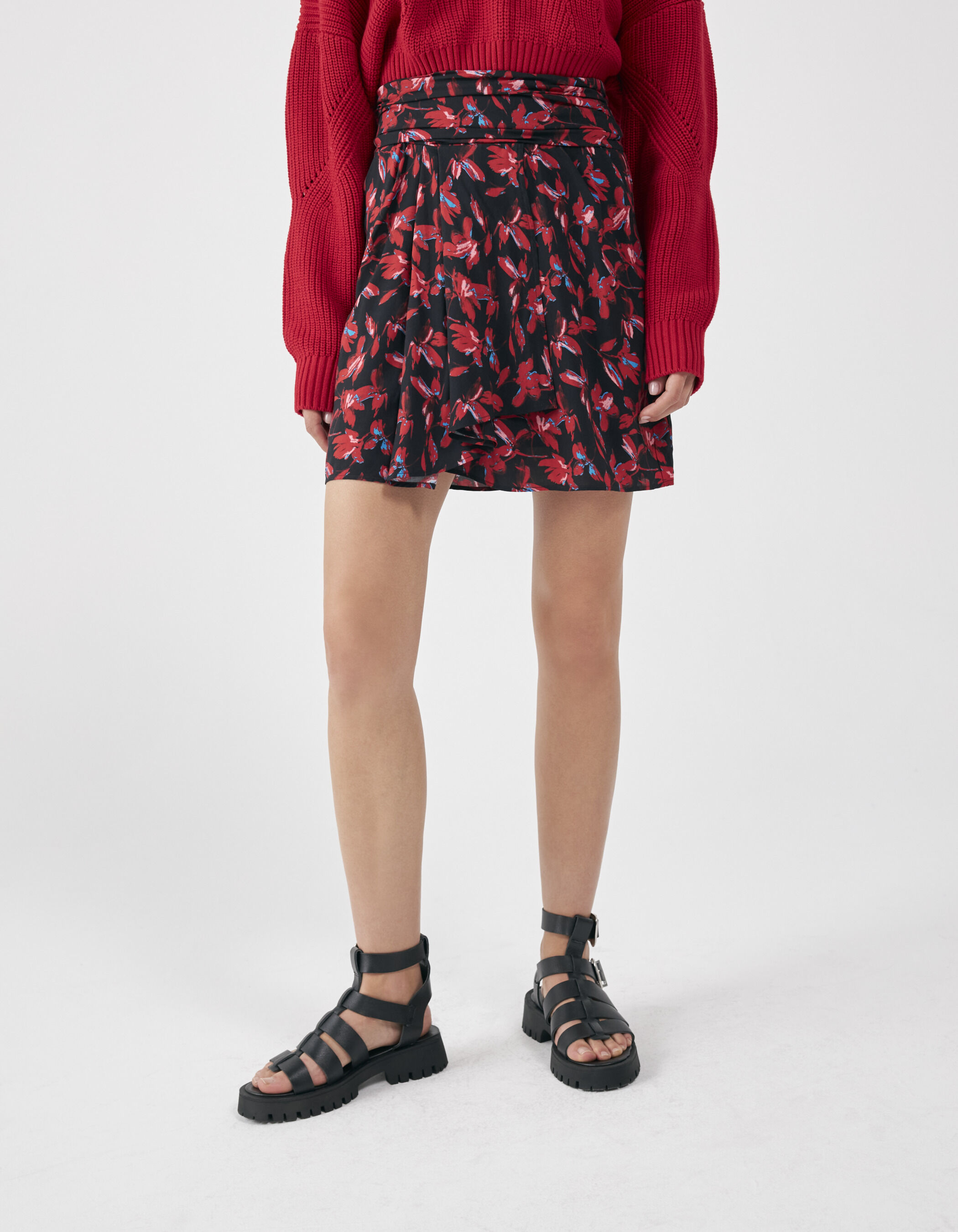 Jupe courte deals rouge