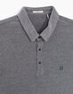 Polo acero para hombre-3