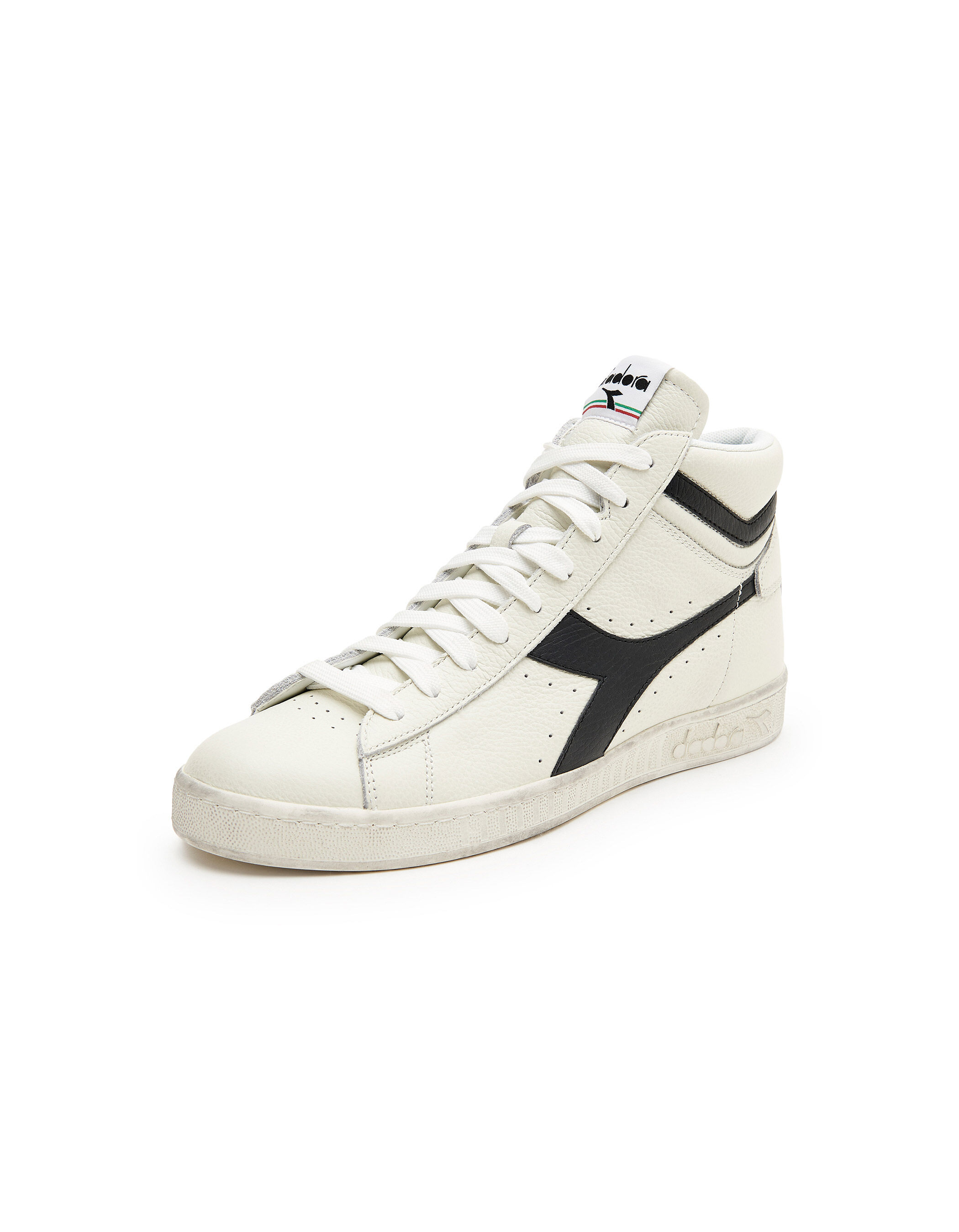 diadora leather trainers