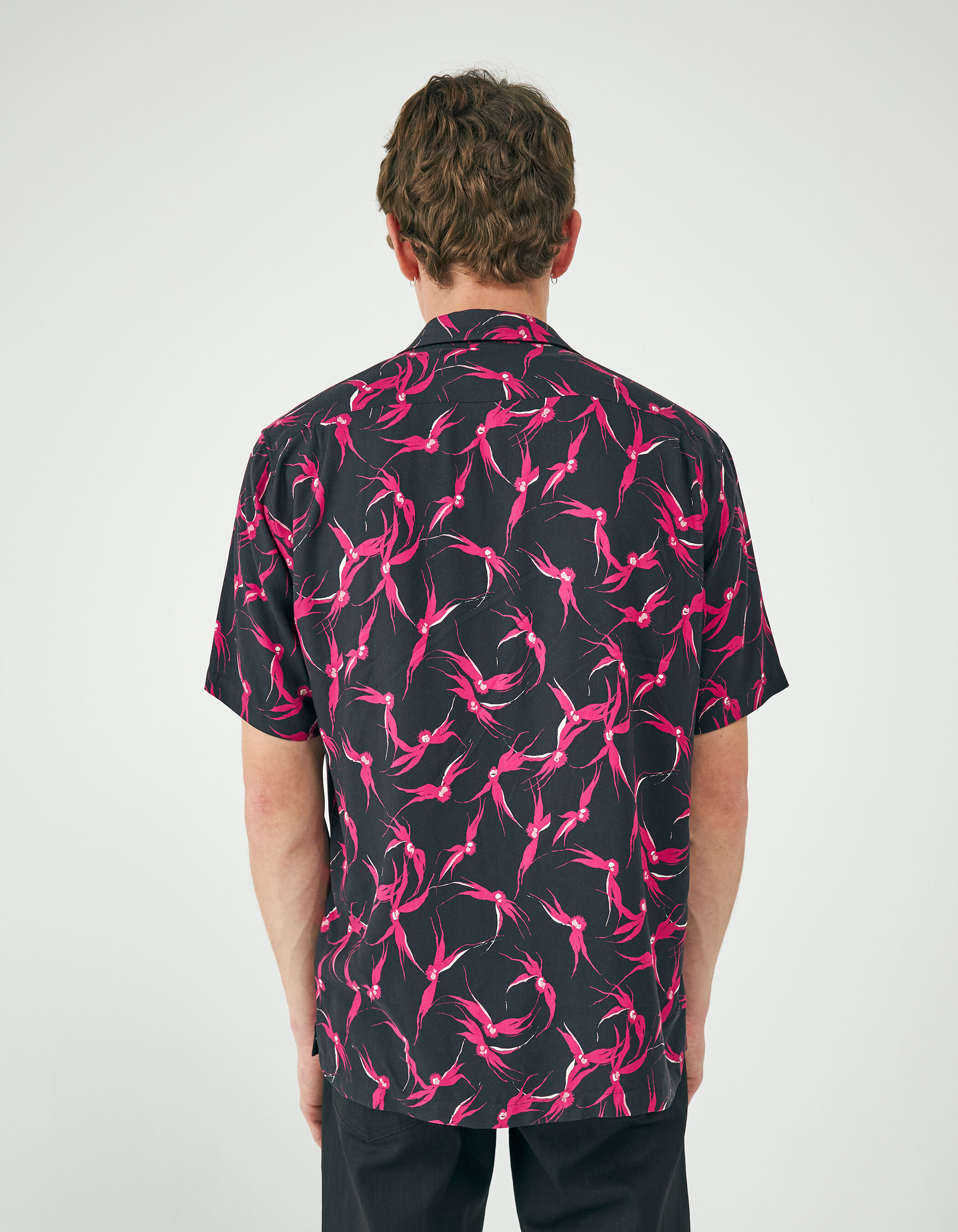 Hemd met bloemenprint hotsell heren