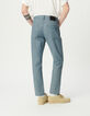 Graublaue TAPERED-Jeans für Herren-3