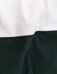Boys’ green long-sleeved polo shirt, print and embroidery-10