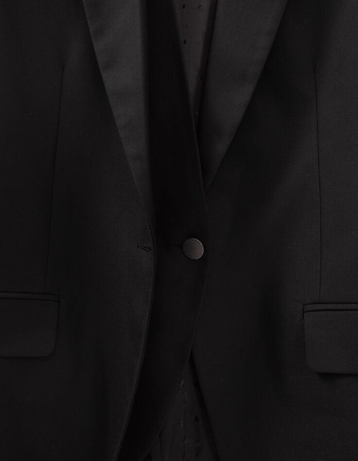 Zwarte damesblazer in milano dubbel pand-5