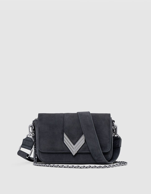 El 111 BOTZARIS cuero nobuck gris mujer - IKKS