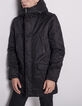 Parka noire homme-1