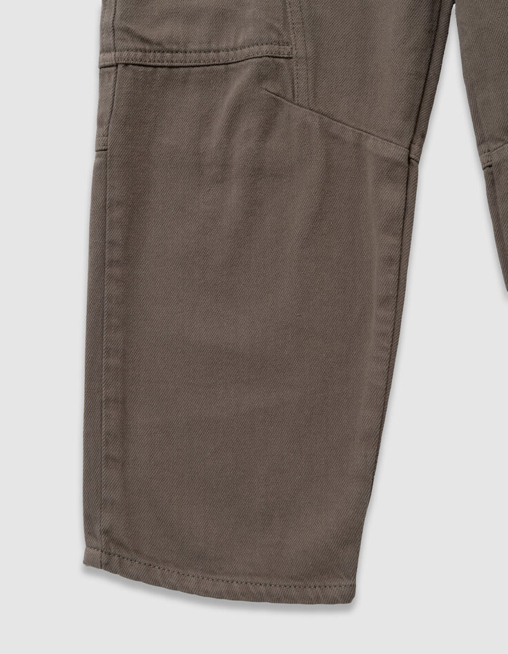 Pantalon barrel kaki esprit battle gar&ccedil;on-4