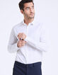 Chemise regular blanche anti-tâche Homme-4